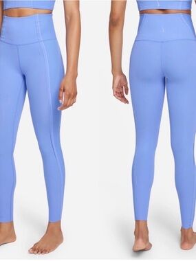 Nike Yoga Dri-fit Luxe Women's High-waisted Infinalon Leggings in Periwinkle L